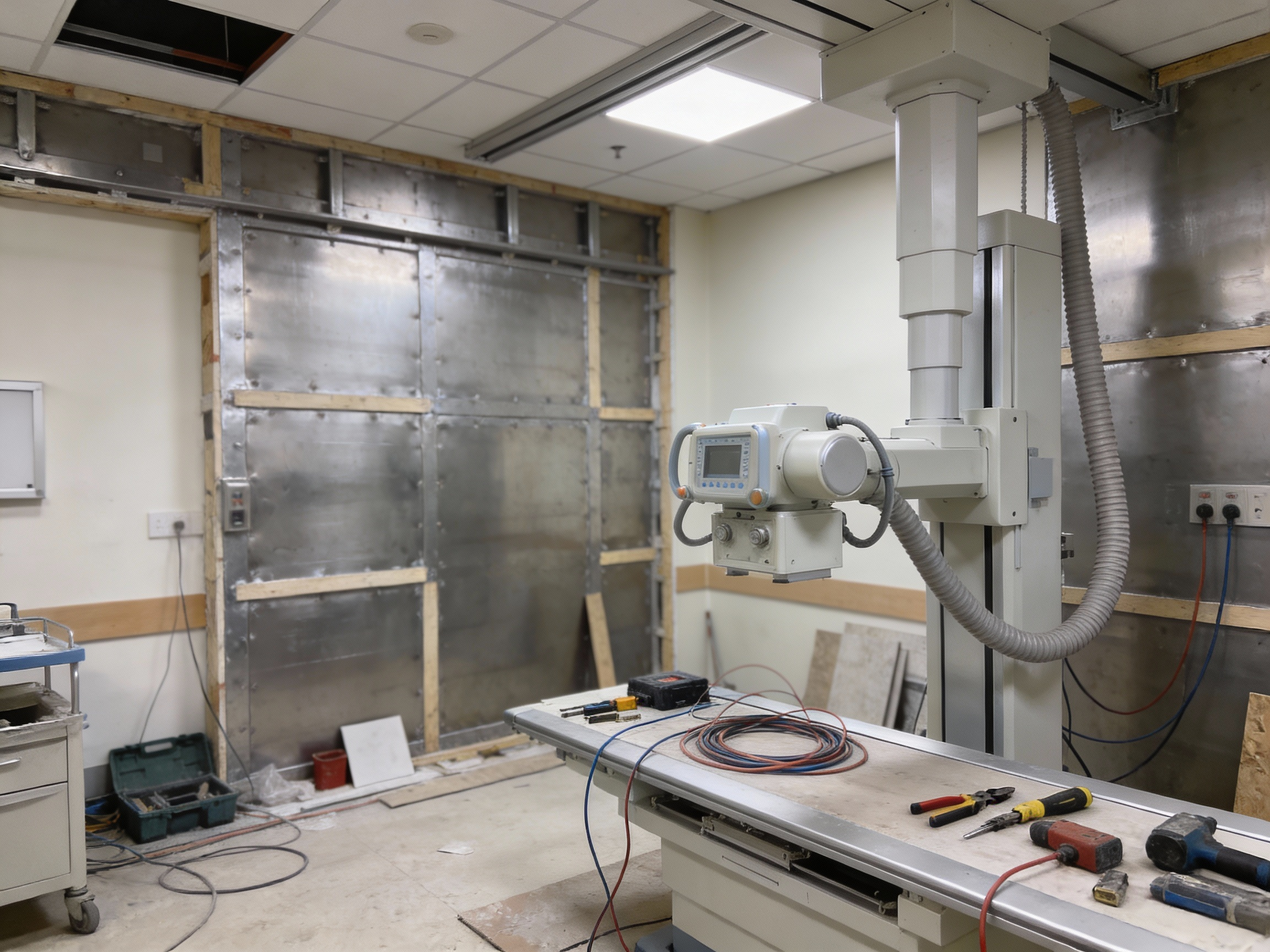 Projekt - Przygotowanie pomieszczenia RTG